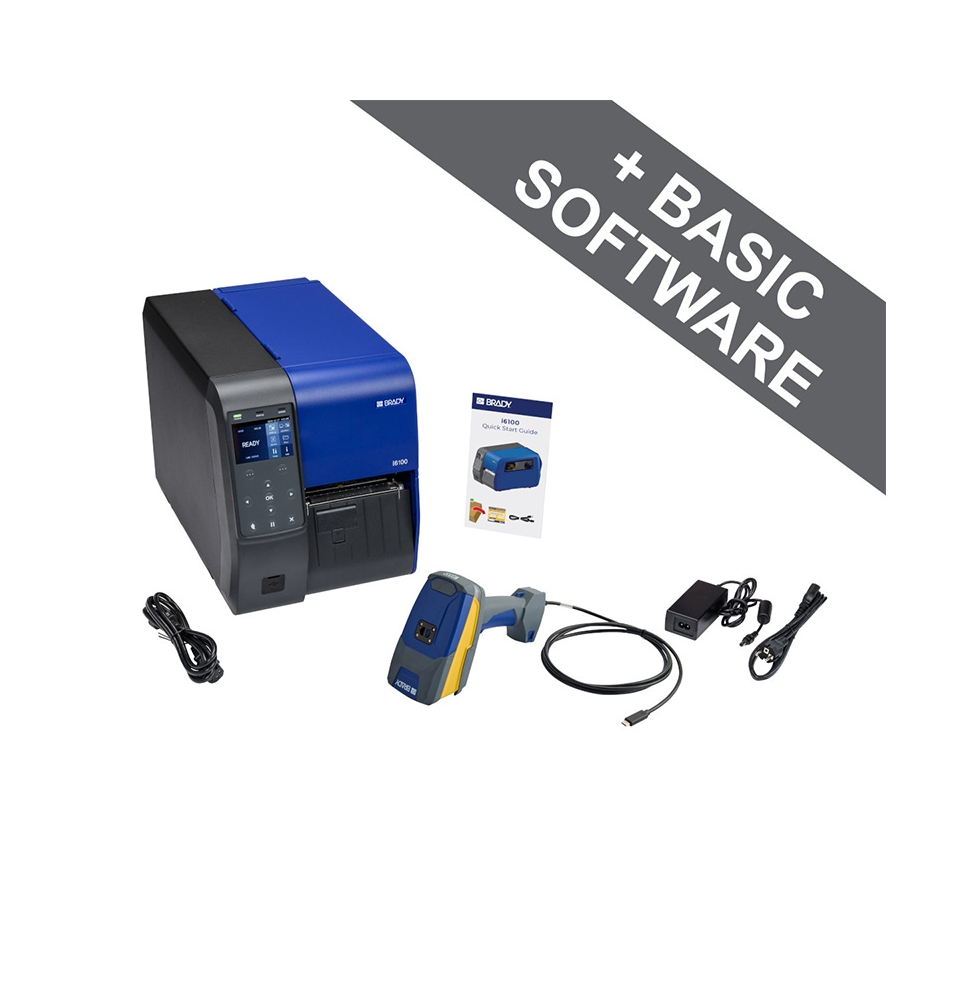 Stacjonarna drukarka etykiet i6100 300 dpi w zestawie ze skanerem V2200 i6100-V2200-KIT-EU