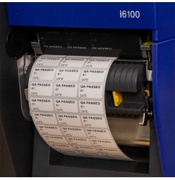 Stacjonarna drukarka etykiet i6100 300 dpi z funkcją zdejmowania podkładu i6100-300-P-EU